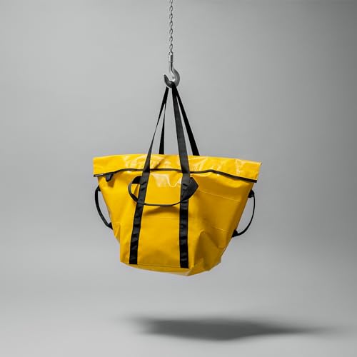 Teenage Engineering heavy-duty large shoulder overnight weekend bag with internal pockets and multiple straps, tear-resistant and water-repellant, fits OD-11 (yellow)3