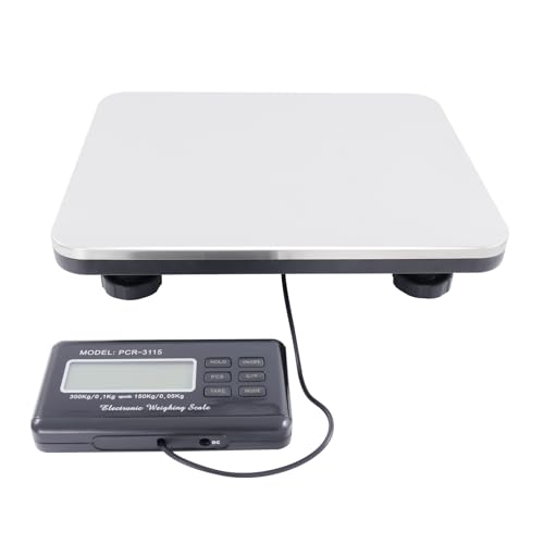 Báscula digital de plataforma YIYIBYUS con pantalla LCD y capacidad de 660 lbs miniatura 5