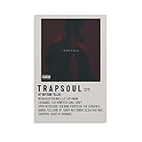 XIANYUA Bryson Tiller Trapsoul 90s Vintage DAYOSIX Posters Canvas Poster Wall Art Decor Print...