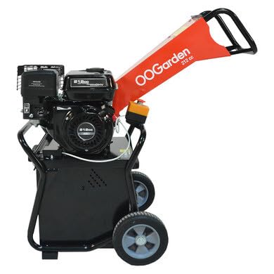 OOGarden - Broyeur Thermique 212cc 50mm avec bac de Collecte
