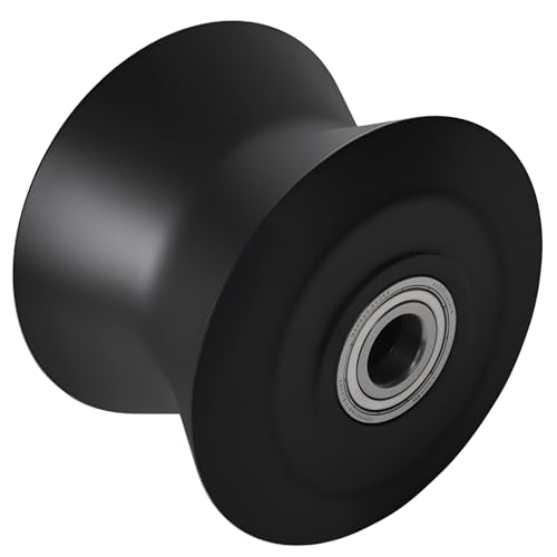 Cutetool 238880 Elliptical Machine Replacement Leg Roller,Stainless Steel Bearing Core Compatible with Freespirit, Proform, NordicTrack, Gold's Gym, HealthRider, Reebok (Icon) Models