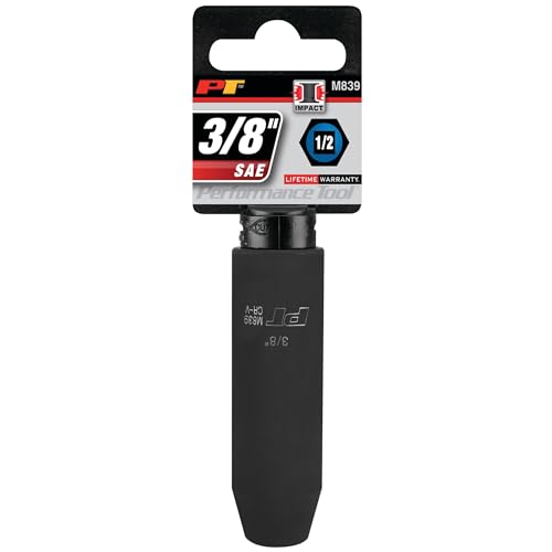 Image of Performance Tool M839 1 /2 Drive Impact Socket, 3 /8