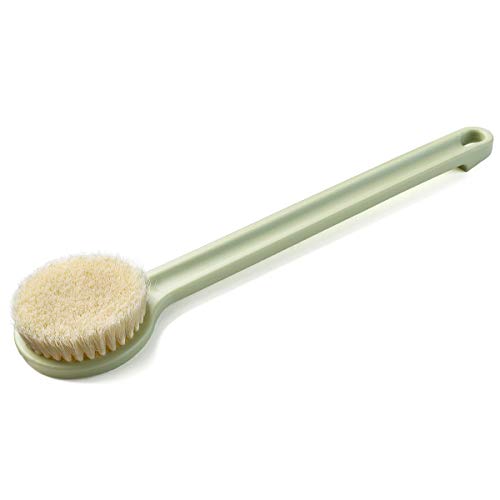 TungSam Shower Brush - Long Handle Body Scrubber. Improves Blood Circulation, Exfoliate, Keep Skin's Health.