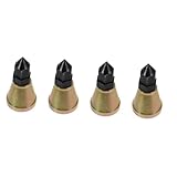 HOMSFOU 4stücke Verstellbarer Schraubjack Für Maschinenbau Mini Schraubjack Mit Hoher Tragfähigkeit Stabile Unterstützung Für Heimgebrauch Bau Und Maschinenfertigung Aus Langlebigem