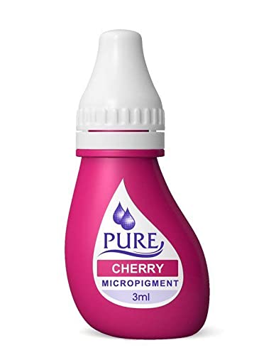 BIOTOUCH Micropigment Pure Cherry For Permanent Makeup Microblading Supplies Eyebrow Shading Micropigmentation Cosmetic Tattoo Ink Lip Eyeliner 3ml, Bottle-image-33