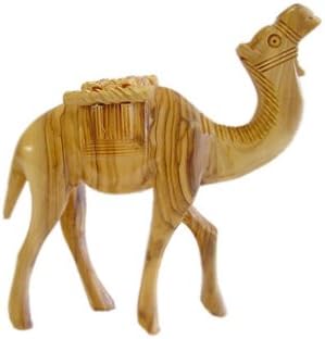 Holy Land ImportsOlive Wood Camel Intricate Work (4" H)