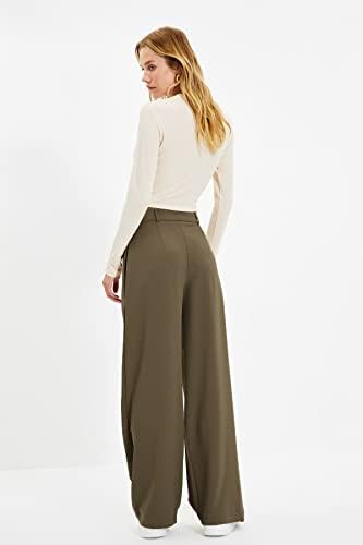 Collection Hose - Grün - Wide Leg