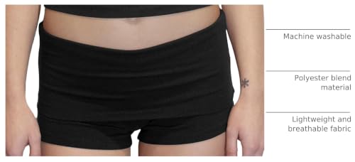 Image of KMBANGI Womens Fold Over Shorts Elastic Waist Y2k Lounge Shorts Foldover Cute Pajama Micro Bottoms Mini Shorts Sleepwear