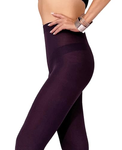 Image of Mila Marutti Opaque Tights for Women | Soft Stockings Pantyhoseier | - Made in EU