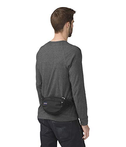 jansport fifth avenue fanny pack crossbody bags for women men city lights - stylish durable waist bag with adjustable belt main zippered pocket quick stash pocket - premium travel essentials