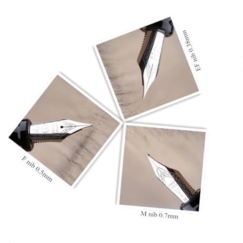 Stylo-plume en métal à piston pour écrire vos carnets de notes à la maison - 6