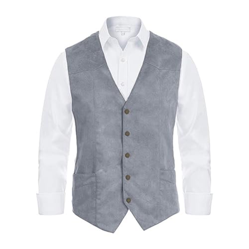 Chaleco de traje para hombre ideal para lucir impecable en la oficina