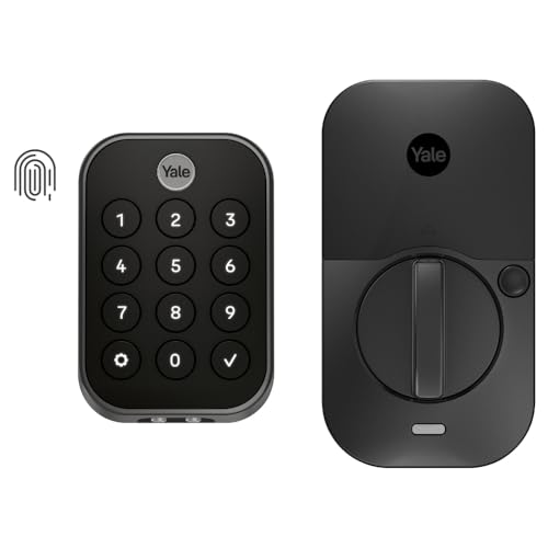 Yale Assure Lock 2 Touch Deadbolt, Black Suede Key-Free Smart