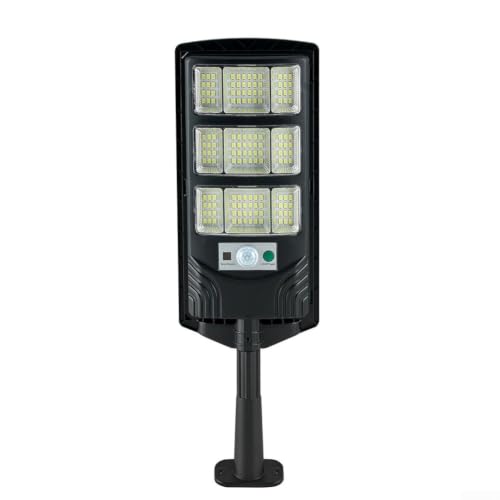 Lampe d'extérieur solaire noire pour sécuriser les zones sombres du jardin IP65