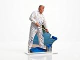 Donald Trump Lincoln Memorial Reflecting Pool Paint 8inch Tall Acrylic Standee