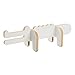 Produktbild DONKEY Products The Giants Three Otto, Holzelefant, Holzfaser, Weiß, 35 x 18 cm, 900222