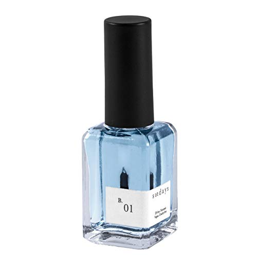 Sundays Non-Toxic Nail Polish Hydrating Base Coat B.01: Long Lasting, Vegan & Cruelty-Free, 1.7 oz