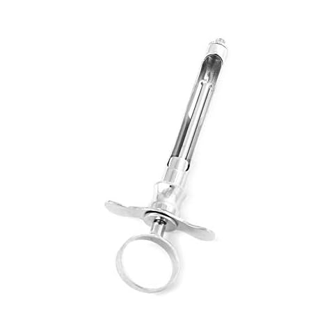 OdontoMed2011® Stainless Steel - Dental Aspirating Syringe 1.8ML Dental Syringe Dental Instruments Dental Syringe CW Type 1.8cc Cover