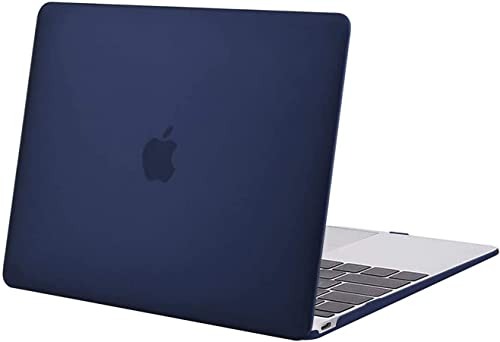 MOSISO Ή@ MacBook 12 C` Retina displayt A1534 p 2017 2016 2015 vX`bN n[hP[X ^ ϏՌ ی VFJo[ (lCr[ u[)