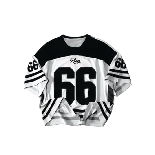Image of BLACKSTEP Women Oversized Cotton Jersey Tshirt | Loose Fit Streetwear Casual Top | Drop Shoulder Longline T Shirt for Girls College Wear Travel Gym Daily Outfit