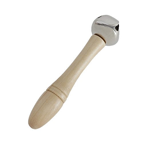 Moniss Sino De Campainha Simples Com Cabo De Madeira Brinquedo Musical Para Crianças De Colo