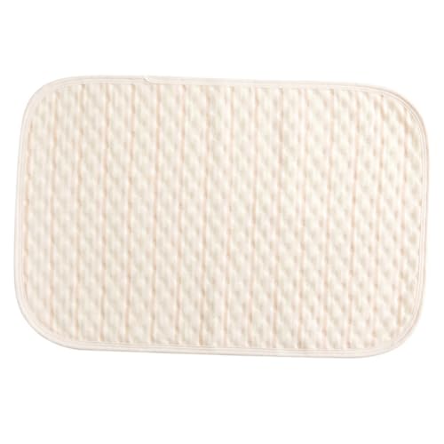 ibasenice 尿パッド ベビーシート ベビー シート オムツ diapers 防水ベビーおむつ 生まれた りの おむつ 小便器中隔パッド 吸水おむつ カラーコットン Beige