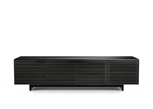 BDI Furniture Corridor Low Media Cabinet, Charcoal