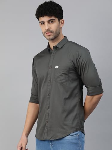 Image of Majestic Man Men Classic Slim Fit Pure Cotton Casual Shirt