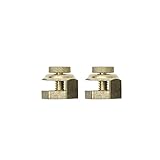 Kapro 302-01 Solid brass Stair Gauge Fits Squares Upto 0.25 and 34 Thick