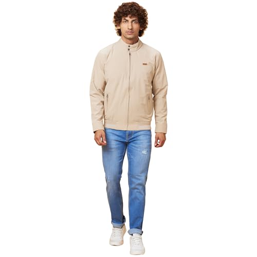 Image of Being Human Turquoise Regular Fit Men's Jacket Clothing