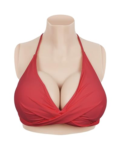 Silicone Breastplate B-H Cup Fake Boobs Breast Forms Realistic Fake Breasts for Crossdresser Transgender Drag Queen2