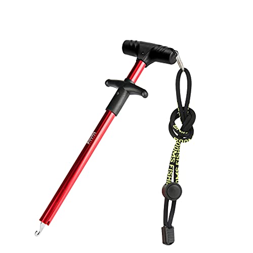 Booms Fishing R2 Hook Remover Squeeze-Out Fish Hook Tools 3 Colors Available 10inches Red