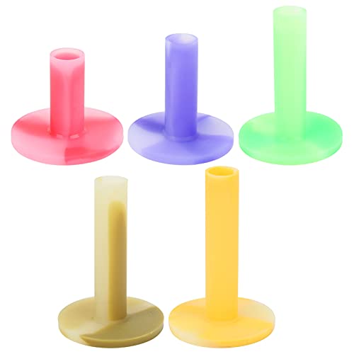 Rubber Tenden Tee Driving Tees Holder Set for Indoor Outdoor Practice Mat