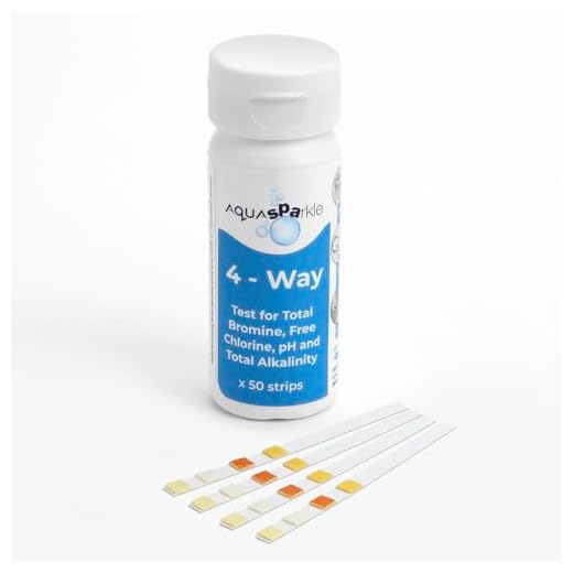 AQUASPARKLE 4-Way Test Strips