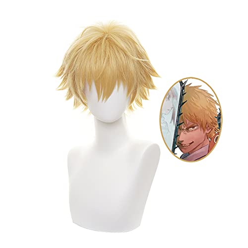 Anime - Parrucca per cosplay cainsaw Man e