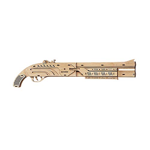 Mr. Playwood- Escopeta Kits Madera, Color (96)