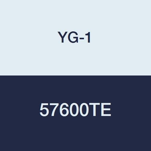 YG-1 57600TE Carbide"HOSS" Jet-Power Corner Radius End Mill, 3 Flute, 35 Degree Helix, Stub Length, YG:Tylon E Finish, 3" Length, 1"