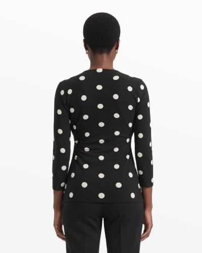 Image of Anne Klein Womens Faux Wrap Top