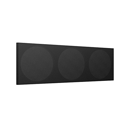 Preisvergleich Produktbild KEF Grill Q650c Schwarz, Stück / Lautsprecherabdeckung / magnetisch / für Q650c
