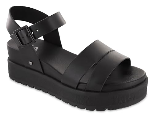 Image of MIA Shoes Maya Women's Vegan Leather Platform Flatform Sandals