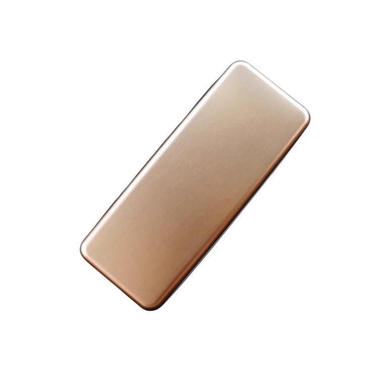Boîte à lunettes de soleil carrée en aluminium LAPADULA étui de rangement en métal rigide