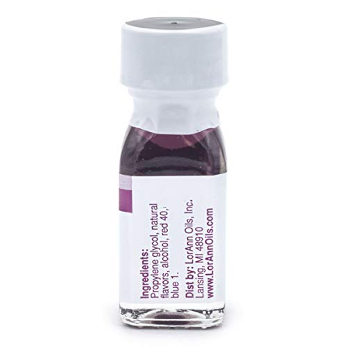 LorAnn Oils Blueberry Super Strength (with natural flavors), 1 dram bottle (.0125 fl oz - 3.7ml) - 2 pack