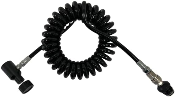 Miniatura 3 de Control remoto de tanque de paintball resistente, funciona con todas las pistolas y tanques de paintball, color negro