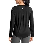 SANTINY Lightweight Long Sleeve Workout Tops for Women Breathable Active Tennis Sports Top Gym Yoga Athletic Running Shirts