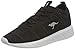 Produktbild KangaROOS Unisex K-Act Stash Sneaker, Jet Black/Steel Grey 5003, 38 EU