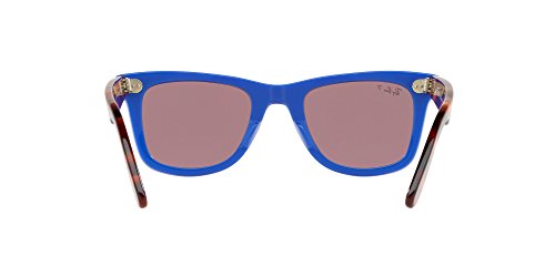 Image of Ray-Ban Polarized Square Unisex Sunglasses - (8053672926477|50|Purple Color Lens)