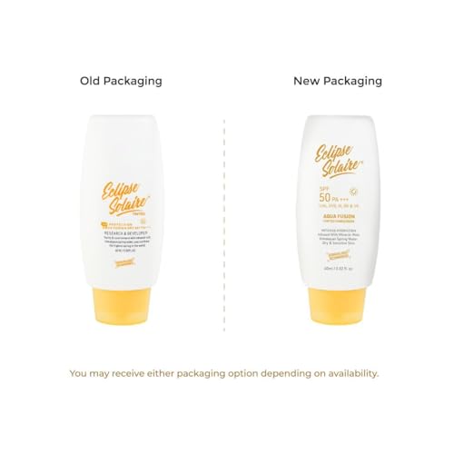 Image of Aqua Fusion Sunscreen SPF50 | 5X Protection with SPF 50 PA+++ | Infused with Himalayan Spring Water | Non-Greasy, For All Skin Types - 60ml