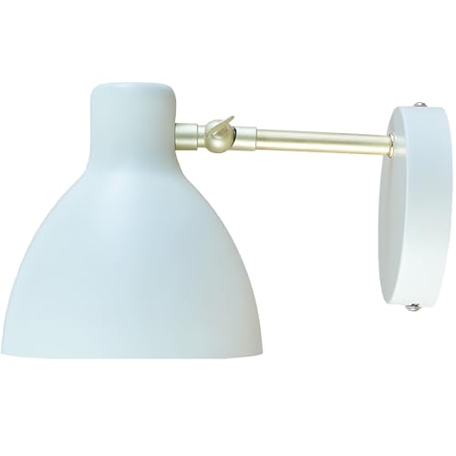 NISSHO schon ブラケットライト seeni シーニ[北欧 テイスト ブラケットランプ 照明器具 間接照明 かわいい おしゃれ シンプル レトロ 子供部屋 デザイン 寝室 玄関 電気 廊下 室内 壁面 壁掛け ウォールライト 新生活 新築 マイホーム] 壁掛けライト ウォールライト 壁取り付けライト ホワイト A75-049(W