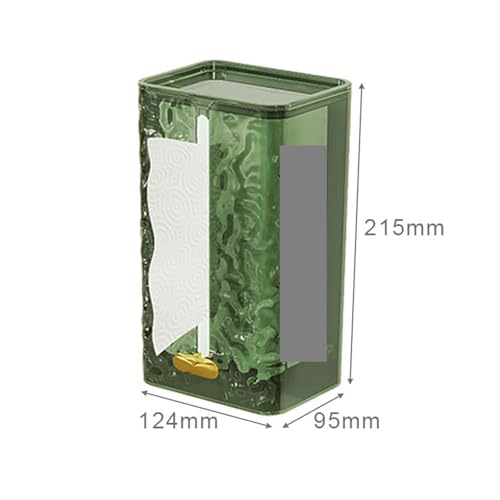 Caja de pañuelos en la pared que soluciona la humedad del papel higiénico 4
