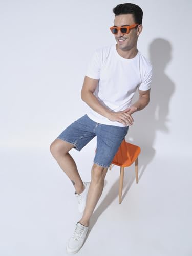 Image of Round Neck Half Sleeve Pure Cotton T-Shirt